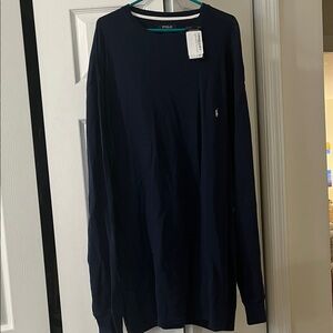 Polo by Ralph Lauren Men's Dark Blue Long Sleeve Tee